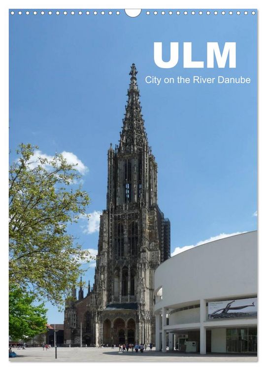 Produktbild: Ulm, City on the River Danube / UK-Version (Wall Calendar 2026 DIN A3 portrait), CALVENDO 12 Month Wall Calendar