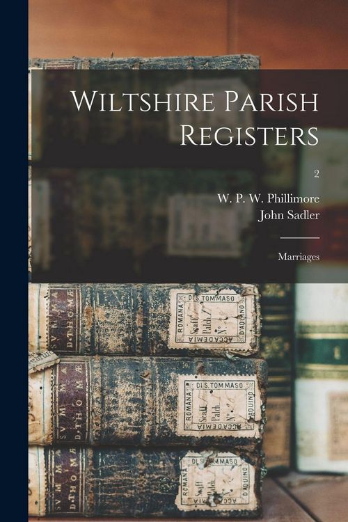 Produktbild: Wiltshire Parish Registers