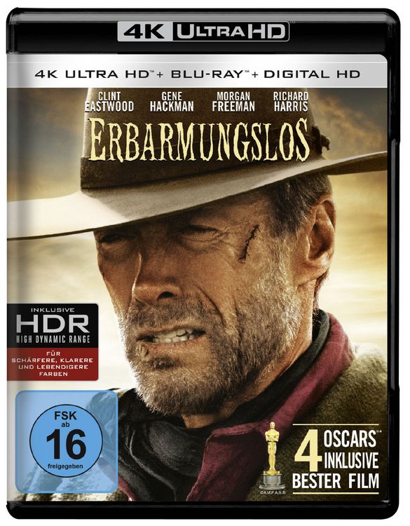Produktbild: Erbarmungslos (4K Ultra HD) (+ Blu-ray)