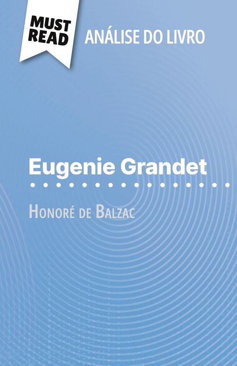 Produktbild: Eugenie Grandet de Honor&eacute; de Balzac (An&aacute;lise do livro)