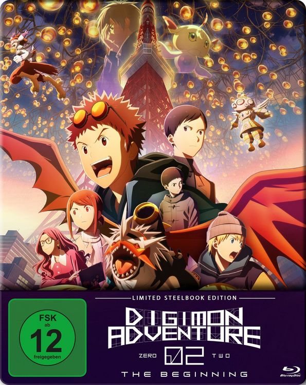 Produktbild: Digimon Adventure 02: The Beginning (Limited Steelbook Edition mit DigiMin)