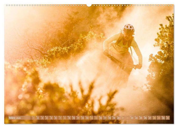 Produktbild: Mountainbike: &Uuml;ber Stock und Stein (hochwertiger Premium Wandkalender 2026 DIN A2 quer), Kunstdruck in Hochglanz
