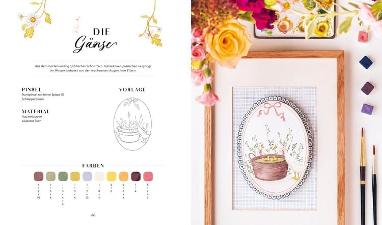 Produktbild: Watercolor Cottagecore