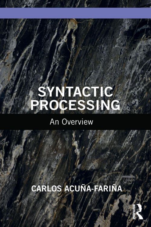 Produktbild: Syntactic Processing