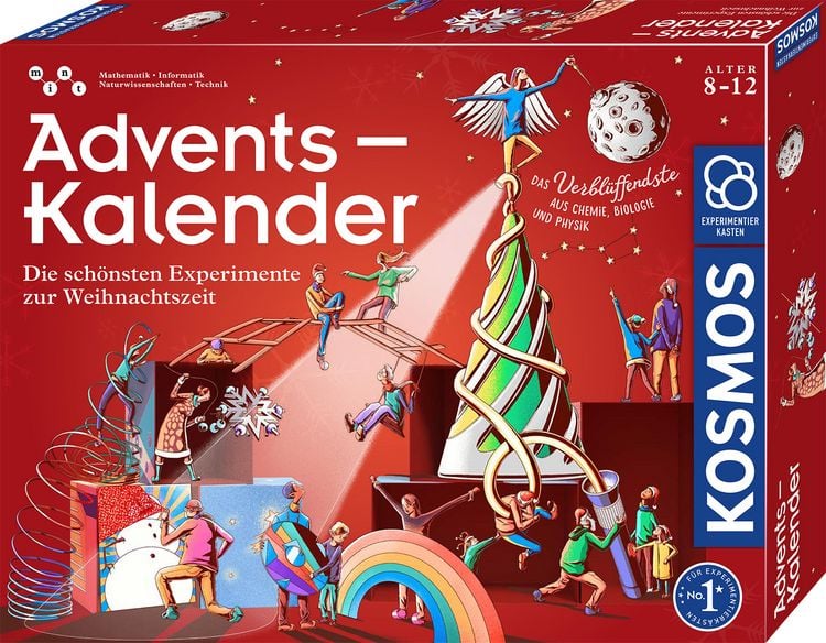 Produktbild: Adventskalender - Die sch&ouml;nsten Experimente zur Weihnachtszeit