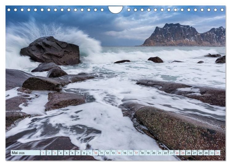 Produktbild: Norwegens Lofoten (Wandkalender 2026 DIN A4 quer), CALVENDO Monatskalender