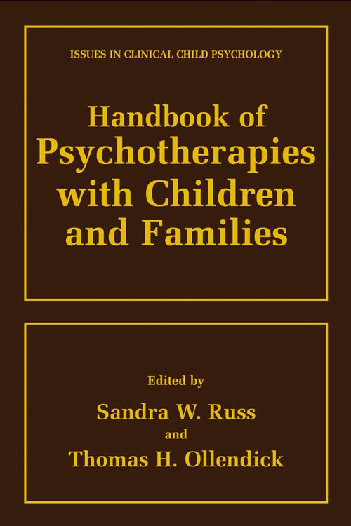 Produktbild: Handbook of Psychotherapies with Children and Families