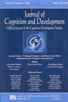 Produktbild: U-shaped Changes in Behavior and Their Implications for Cogn