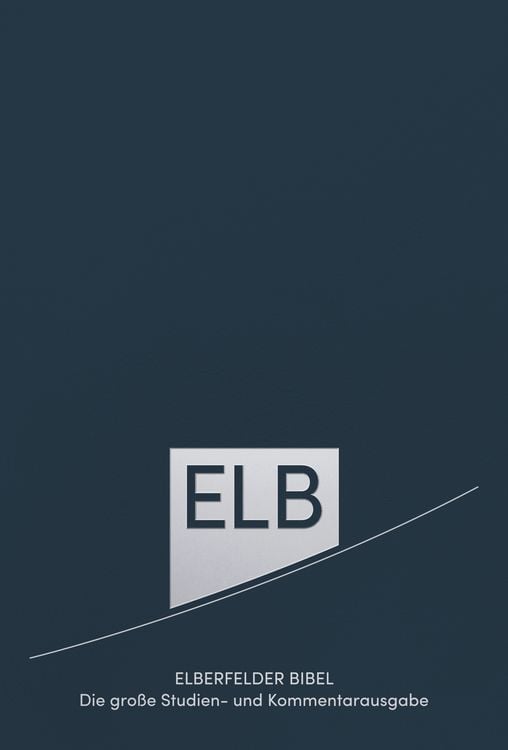 Produktbild: Elberfelder Bibel. Die gro&szlig;e Studien- und Kommentarausgabe Leder, Platinschnitt