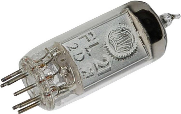 Produktbild: VALVO PL 21 = 2 D 21 Elektronenr&ouml;hre Thyratron 650 V 500 mA Polzahl: 7 Sockel: B7G Inhalt 1 St.