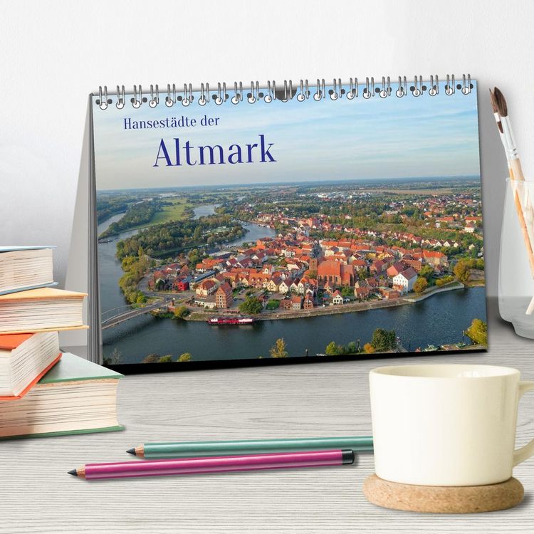 Produktbild: Hansest&auml;dte der Altmark (Tischkalender 2026 DIN A5 quer), CALVENDO Monatskalender