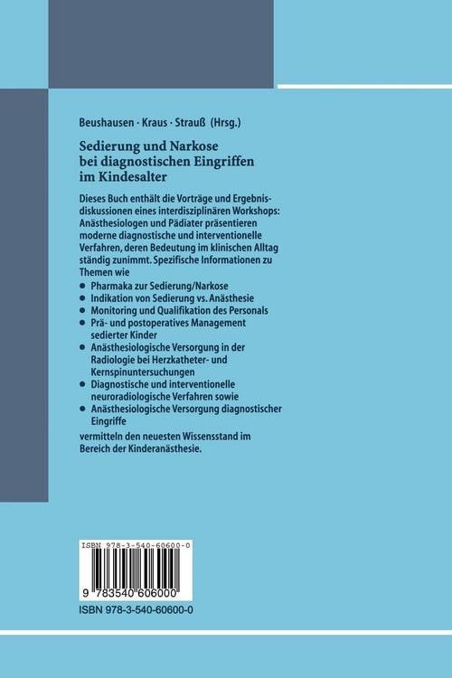 Produktbild: Sedierung und Narkose