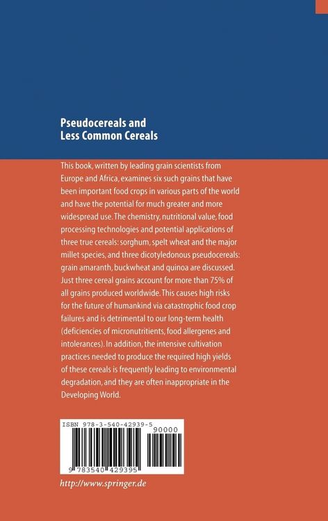 Produktbild: Pseudocereals and Less Common Cereals