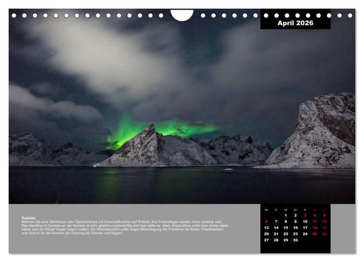 Produktbild: Wenn der Himmel gr&uuml;n wird (Wandkalender 2026 DIN A4 quer), CALVENDO Monatskalender