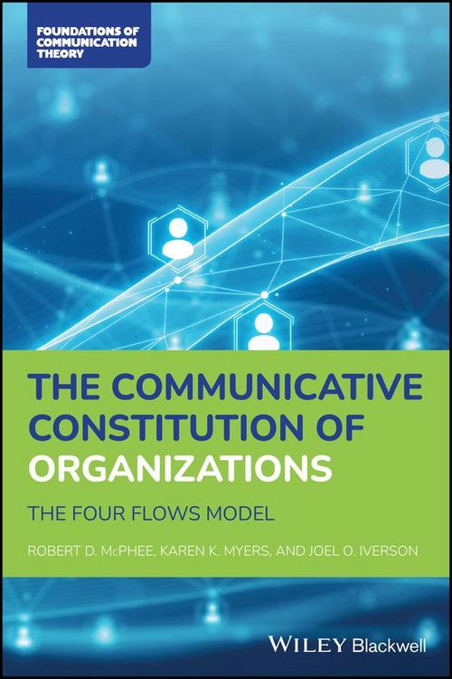 Produktbild: The Communicative Constitution of Organizations