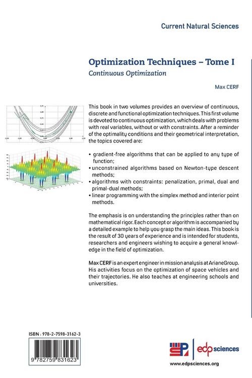 Produktbild: Optimization Techniques - Tome I