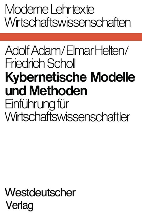 Produktbild: Kybernetische Modelle und Methoden