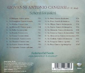 Produktbild: Cangiasi:Scherzi Forastieri