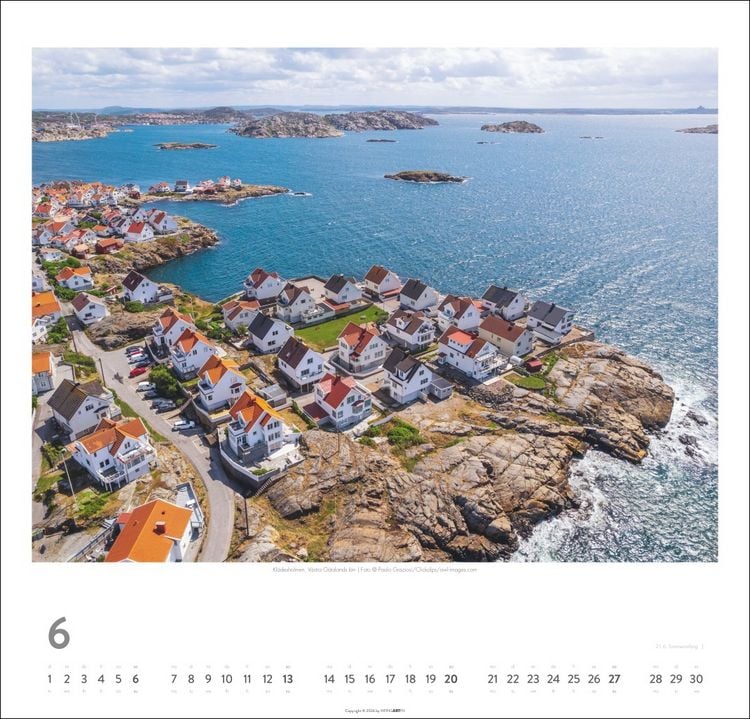 Produktbild: Schweden Kalender 2027 - Licht und Wasser
