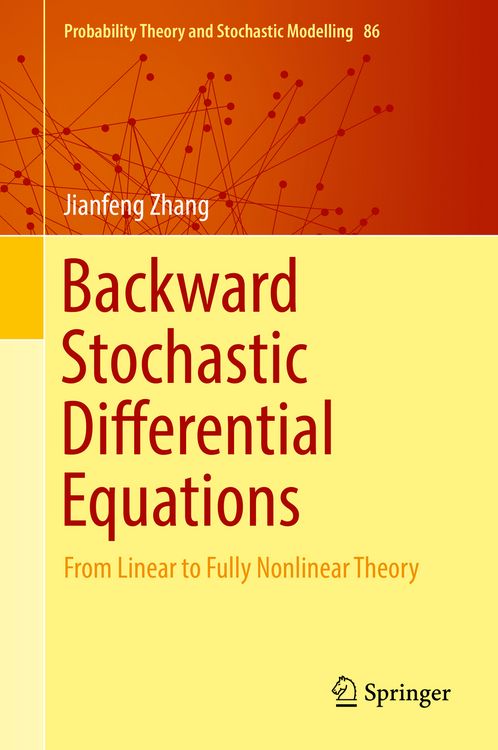 Produktbild: Backward Stochastic Differential Equations