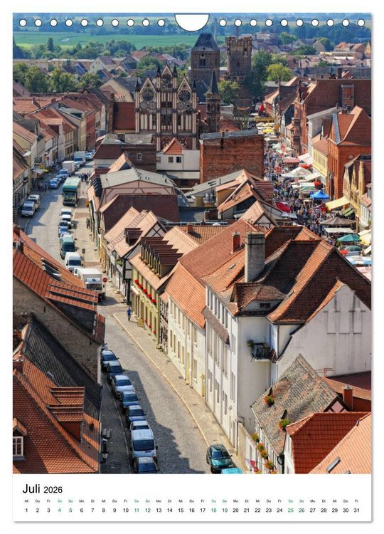 Produktbild: Tangerm&uuml;nde - Stadt an der Elbe (Wandkalender 2026 DIN A4 hoch), CALVENDO Monatskalender