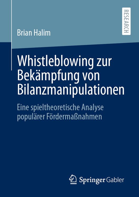 Produktbild: Whistleblowing zur Bek&auml;mpfung von Bilanzmanipulationen
