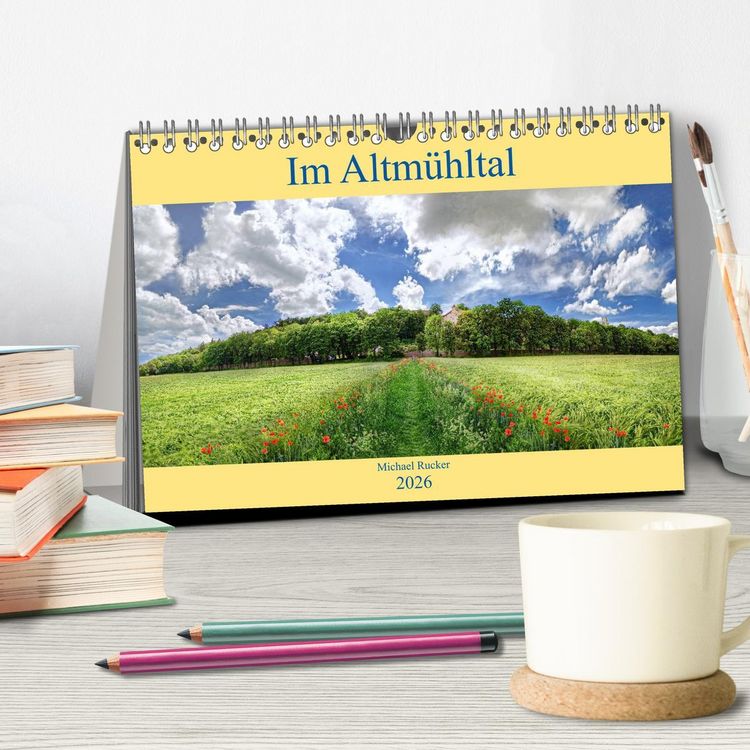 Produktbild: Im Altm&uuml;hltal (Tischkalender 2026 DIN A5 quer), CALVENDO Monatskalender