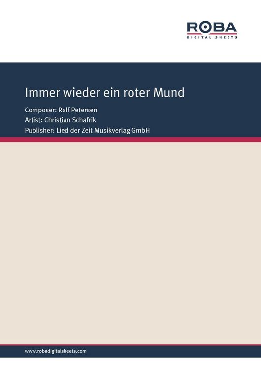 Produktbild: Immer wieder ein roter Mund