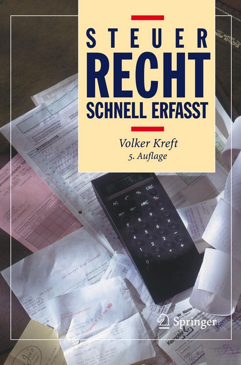 Produktbild: Steuerrecht - Schnell erfasst