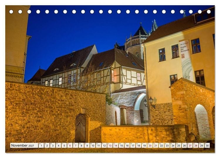 Produktbild: Magdeburg in besonderem Licht (Tischkalender 2027 DIN A5 quer), CALVENDO Monatskalender