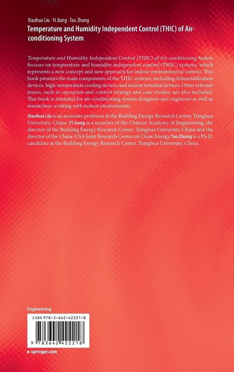 Produktbild: Temperature and Humidity Independent Control (THIC) of Air-conditioning System