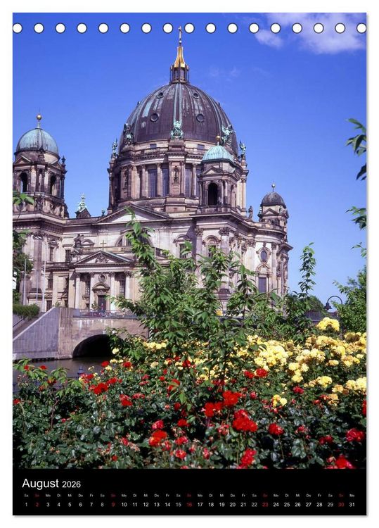 Produktbild: Weltstadt Berlin (Tischkalender 2026 DIN A5 hoch), CALVENDO Monatskalender