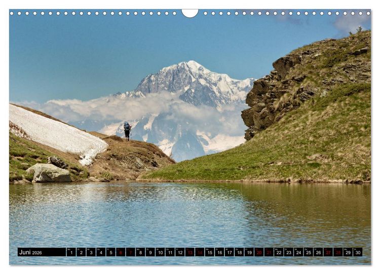 Produktbild: Nationalpark Gran Paradiso (Wandkalender 2026 DIN A3 quer), CALVENDO Monatskalender