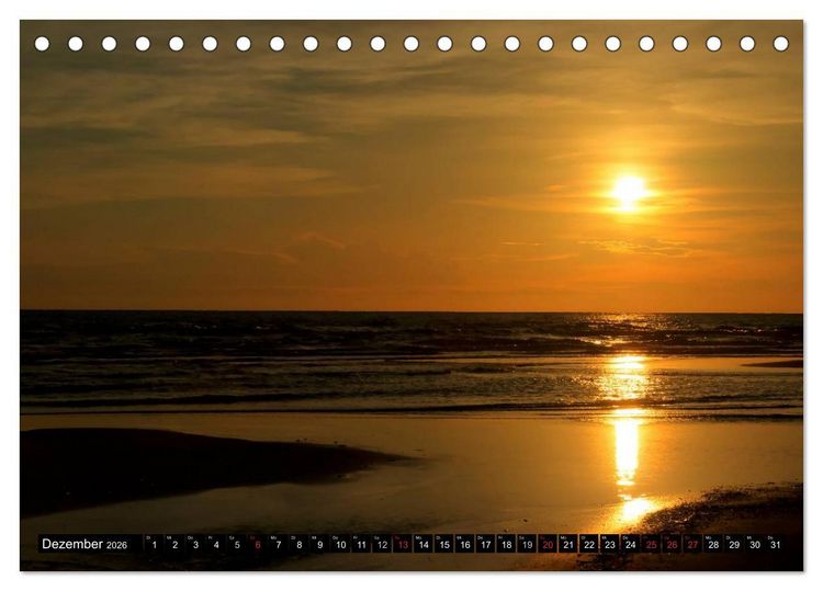 Produktbild: Thailand Sonne und Strand (Tischkalender 2026 DIN A5 quer), CALVENDO Monatskalender