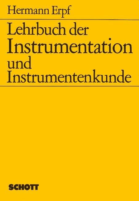 Produktbild: Lehrbuch der Instrumentation und Instrumentenkunde