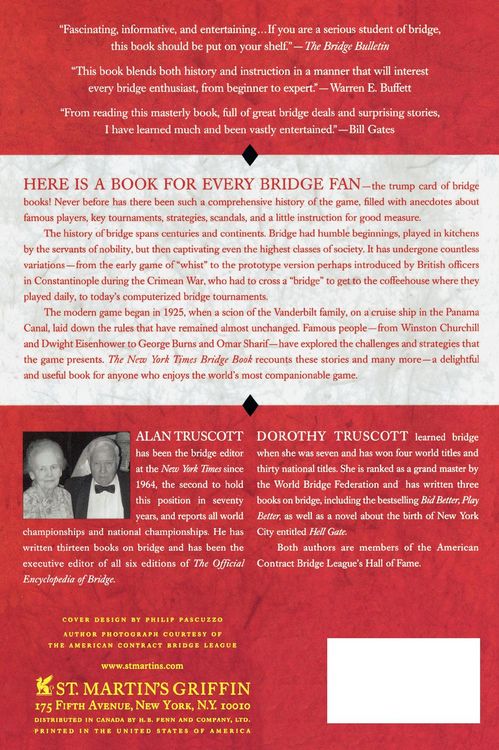 Produktbild: The New York Times Bridge Book