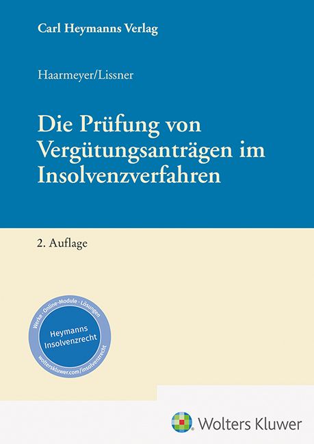 Produktbild: Die Pr&uuml;fung von Verg&uuml;tungsantr&auml;gen im Insolvenzverfahren