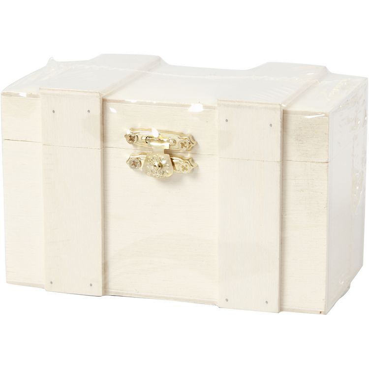Produktbild: Creativ Company Schatzkiste, H 7,5 cm, L 12 cm, B 6 cm, 1 Stk