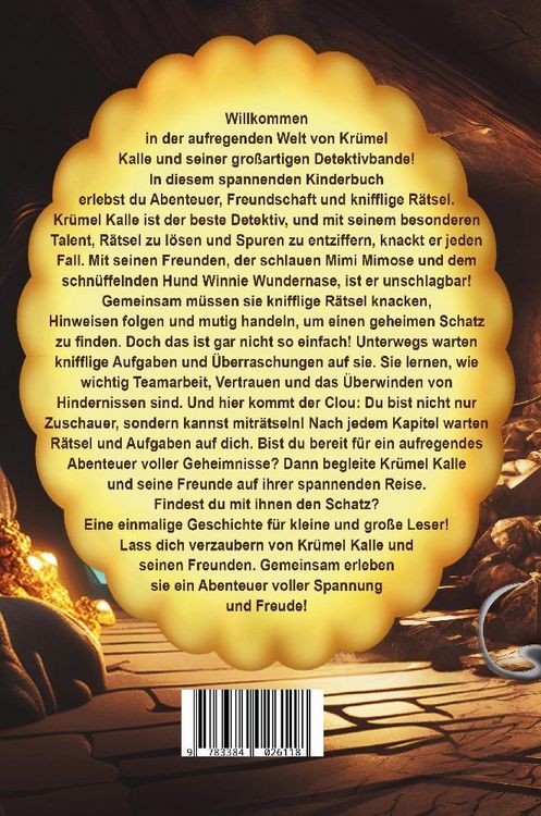 Produktbild: Die geheimnisvolle Schatzsuche - Ein Fall f&uuml;r Kr&uuml;mel Kalle und die Keksbande