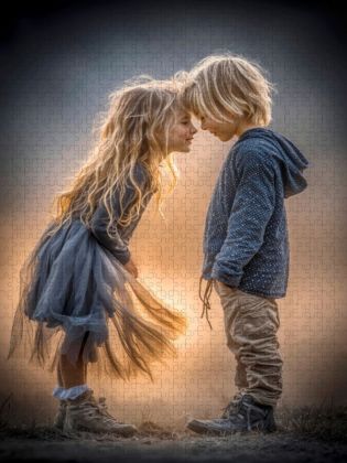 Produktbild: CALVENDO Puzzle Ich hab dich lieb | 1000 Teile Lege-Gr&ouml;&szlig;e 64x48cm Foto-Puzzle f&uuml;r gl&uuml;ckliche Stunden