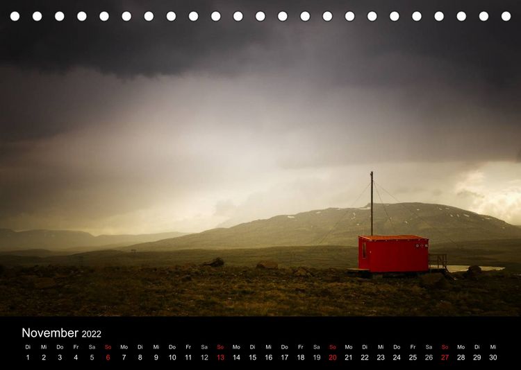 Produktbild: Landschaften bei Regenwetter (Tischkalender 2022 DIN A5 quer)