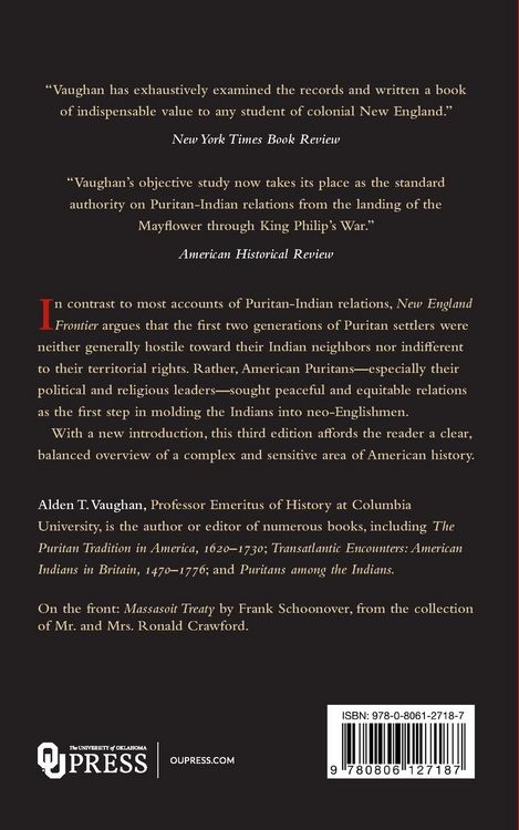 Produktbild: Vaughan, A: New England Frontier, 3rd Edition