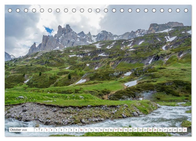 Produktbild: Das Clar&eacute;e-Tal - die wondersch&ouml;ne Begegnung mit der Natur (Tischkalender 2026 DIN A5 quer), CALVENDO Monatskalender