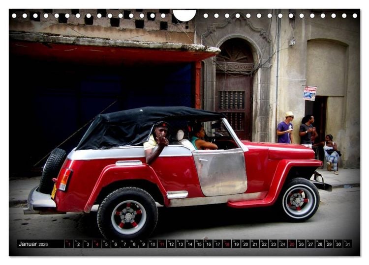 Produktbild: Auto-Legenden: WILLYS (Wandkalender 2026 DIN A4 quer), CALVENDO Monatskalender