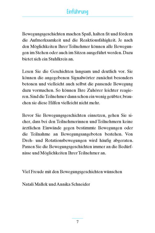 Produktbild: Geschichten zum Bewegen f&uuml;r Senioren