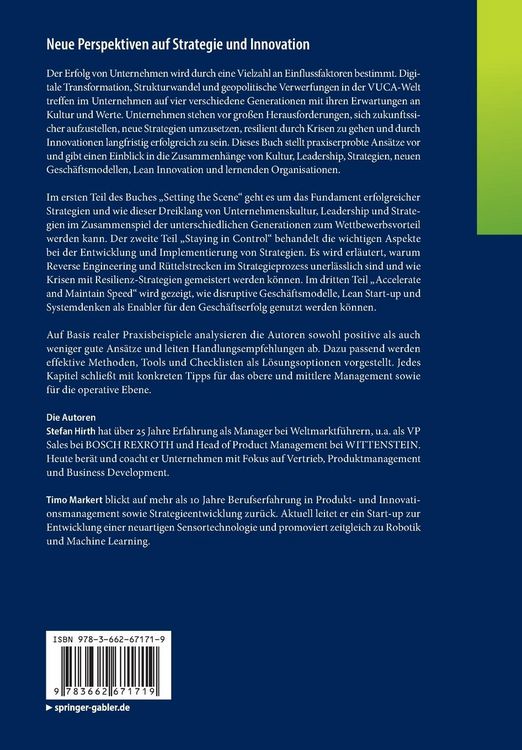 Produktbild: Neue Perspektiven auf Strategie und Innovation