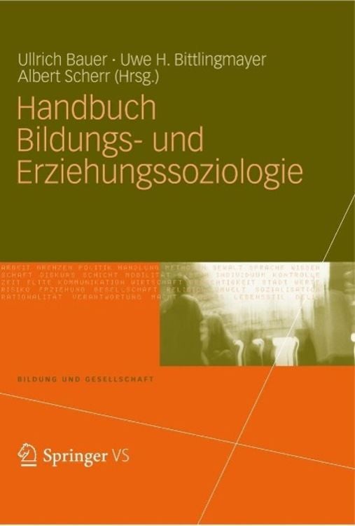 Bild vom Artikel Handbuch Bildungs- und Erziehungssoziologie vom Autor Ullrich Bauer