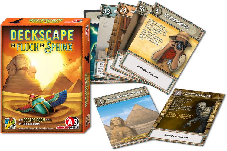 Produktbild: Deckscape - Der Fluch der Sphinx DE