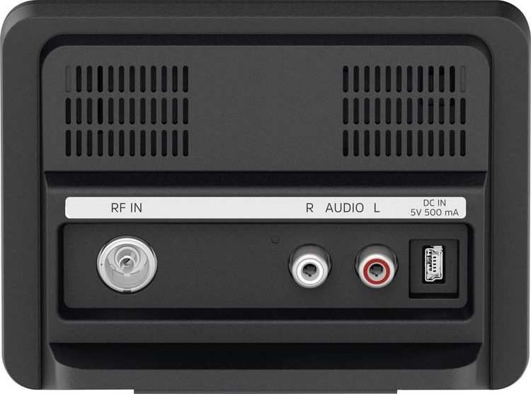 Produktbild: TechniSat DIGITRADIO 10 C Tischradio DAB+, UKW Bluetooth&reg; Inkl. Fernbedienung, Weckfunktion Schwarz/Silber
