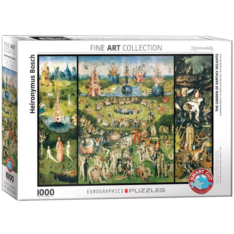 Produktbild: Der Garten der L&uuml;ste von Hieronimus Bosch 1000 Teile